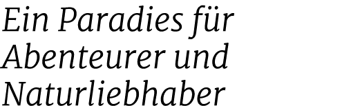 Ein Paradies f r Abenteurer und Naturliebhaber