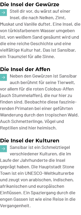 Die Insel der Gew rze ￼Stell dir vor, du w rst auf einer Insel, die nach Nelken, Zimt, Muskat und Vanille duftet. Ein...
