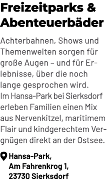 Freizeitparks & Abenteuerb der Achterbahnen, Shows und Themenwelten sorgen f r gro e Augen – und f r Erlebnisse, ber...