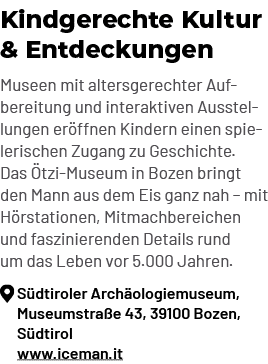 Kindgerechte Kultur & Entdeckungen Museen mit altersgerechter Aufbereitung und interaktiven Ausstellungen er ffnen Ki...
