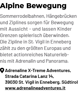 Alpine Bewegung Sommerrodelbahnen, H ngebr cken und Ziplines sorgen f r Bewegung mit Aussicht – und lassen Kinder Gre...