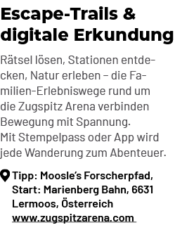 Escape Trails & digitale Erkundung R tsel l sen, Stationen entdecken, Natur erleben – die Familien Erlebniswege rund ...
