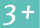 3+