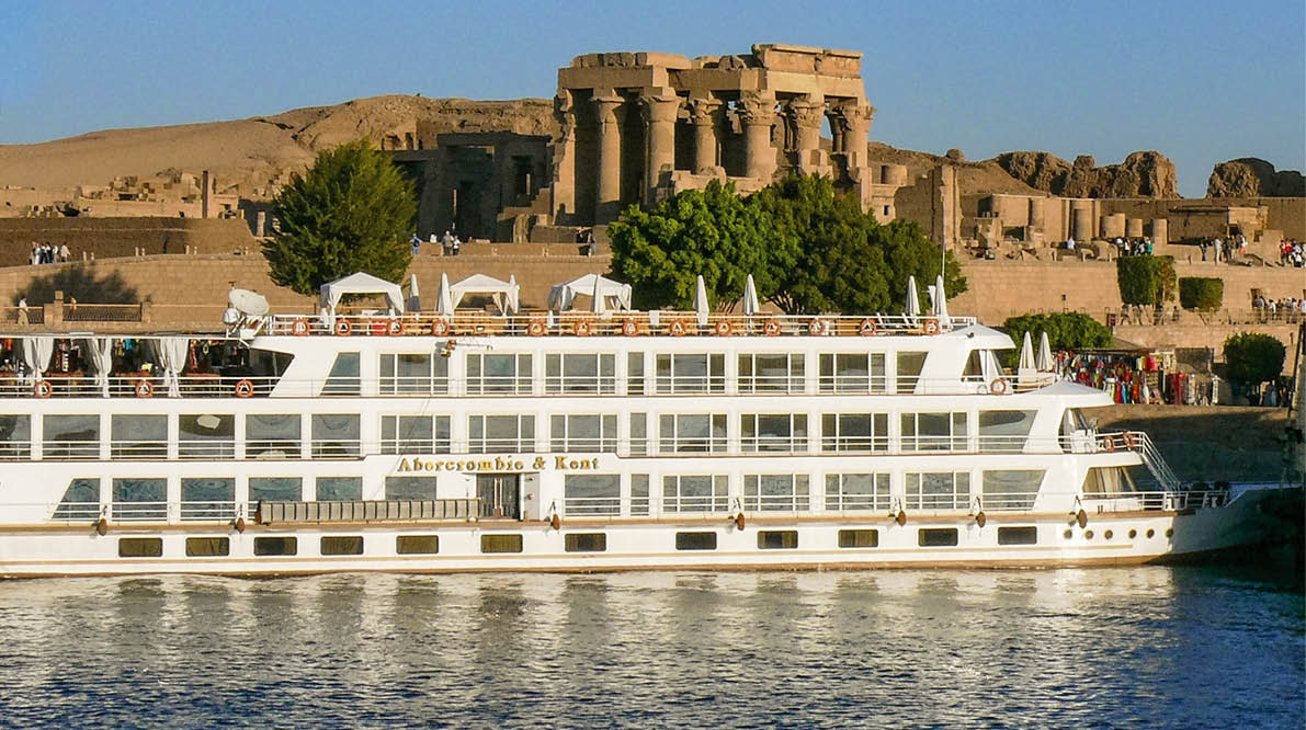 Felucca traditional Egyptian sailing boat on the Nile River in Aswan, Egypt