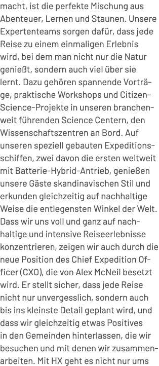 macht, ist die perfekte Mischung aus Abenteuer, Lernen und Staunen. Unsere Expertenteams sorgen daf r, dass jede Reis...
