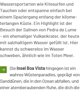 Wassersportarten wie Kitesurfen und Tauchen oder entspanne einfach bei einem Spaziergang entlang der kilometerlangen ...
