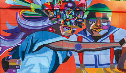 McCollum Hall murals in Fort Myers