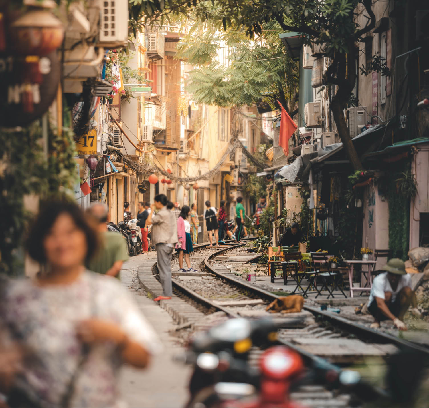 Shot at the famous tourists destination in the capital city of Vietnam during Autumn of 2019