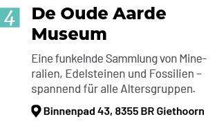 De Oude Aarde Museum Eine funkelnde Sammlung von Mineralien, Edelsteinen und Fossilien – spannend f r alle Altersgrup...
