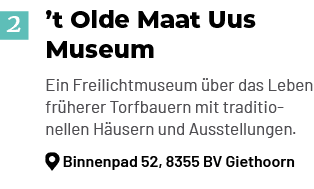 ’t Olde Maat Uus Museum Ein Freilichtmuseum ber das Leben fr herer Torfbauern mit traditionellen H usern und Ausstel...