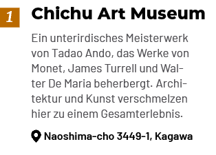 Chichu Art Museum Ein unterirdisches Meisterwerk von Tadao Ando, das Werke von Monet, James Turrell und Walter De Mar...