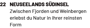 Neuseelands S dinsel Zwischen Fjorden und Weinbergen erlebst du Natur in ihrer reinsten Form,2
