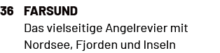 Farsund Das vielseitige Angelrevier mit Nordsee, Fjorden und Inseln,3