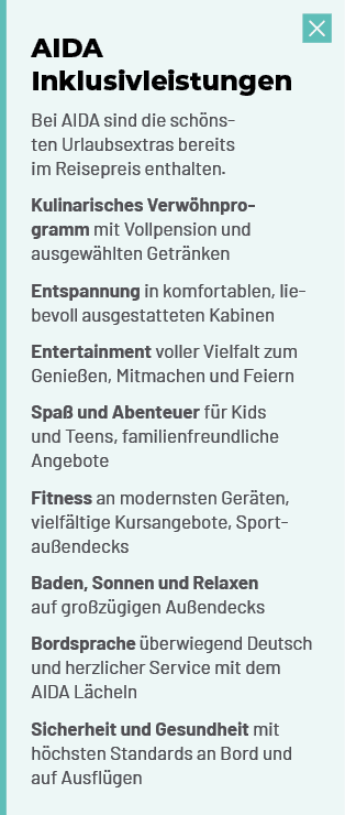 AIDA InklLeistungen