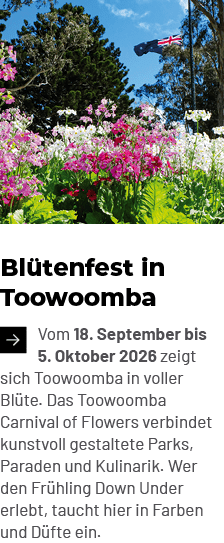 Bl tenfest in Toowoomba ￼Vom 18. September bis 5. Oktober 2026 zeigt sich Toowoomba in voller Bl te. Das Toowoomba Ca...