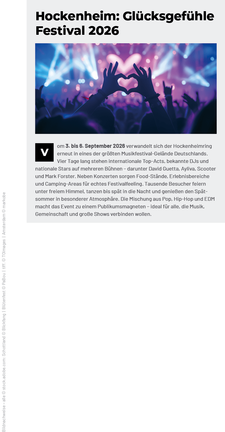 ￼om 3. bis 6. September 2026 verwandelt sich der Hockenheimring erneut in eines der gr ten Musikfestival Gel nde Deu...