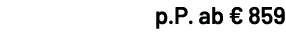 p.P. ab € 859