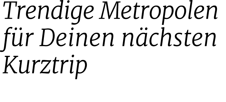 Trendige Metropolen f r Deinen n chsten Kurztrip