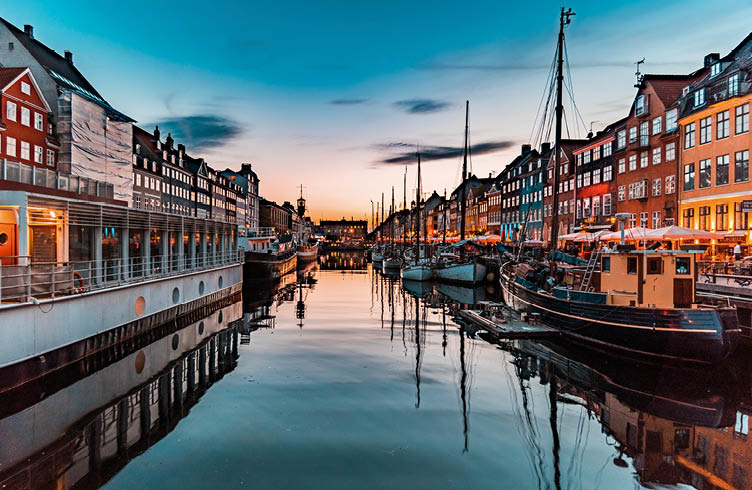 Nyhavn, Copenhagen, Denmark