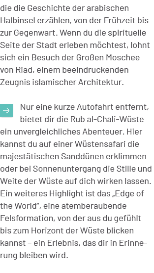 die die Geschichte der arabischen Halbinsel erz hlen, von der Fr hzeit bis zur Gegenwart. Wenn du die spirituelle Sei...
