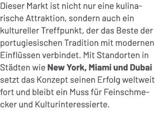 Dieser Markt ist nicht nur eine kulinarische Attraktion, sondern auch ein kultureller Treffpunkt, der das Beste der p...