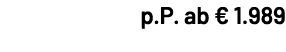 p.P. ab € 1.989