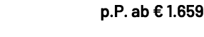 p.P. ab € 1.659
