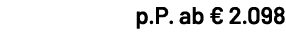 p.P. ab € 2.098