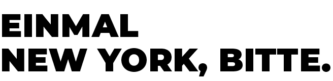 Einmal New York, bitte