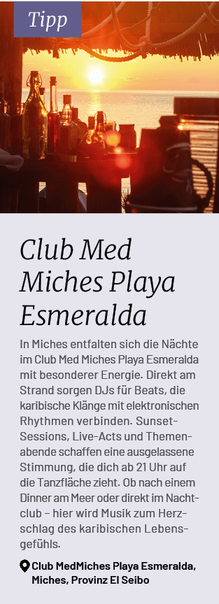 Club Med Miches Playa Esmeralda In Miches entfalten sich die N chte im Club Med Miches Playa Esmeralda mit besonderer...
