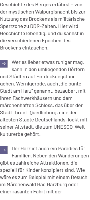 Geschichte des Berges erf hrst – von der mystischen Walpurgisnacht bis zur Nutzung des Brockens als milit rische Sper...