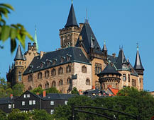Sachsen-Anhalt, Harz, Wernigerode, Schloss,