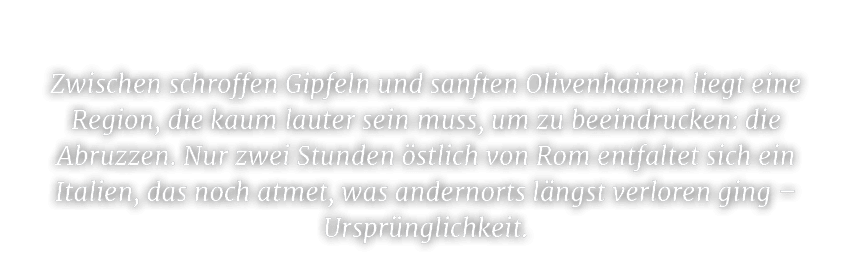 Zwischen schroffen Gipfeln und sanften Olivenhainen liegt eine Region, die kaum lauter sein muss, um zu beeindrucken:...