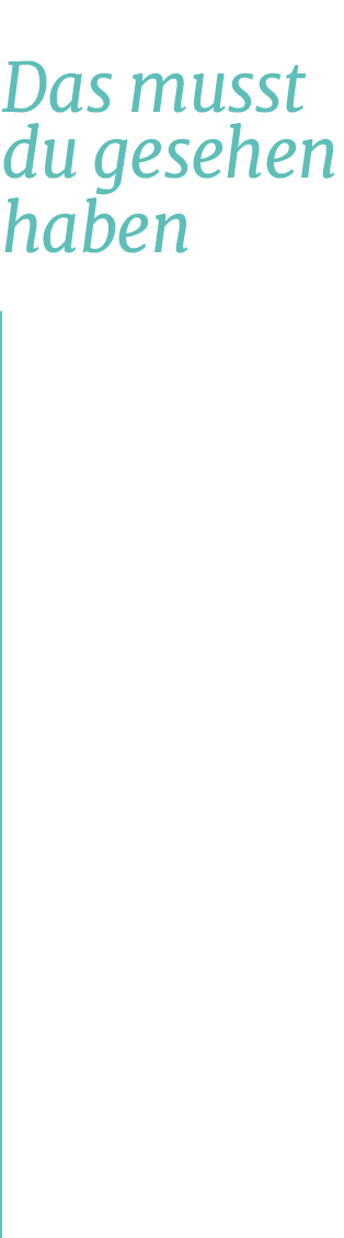 Das musst du gesehen habe