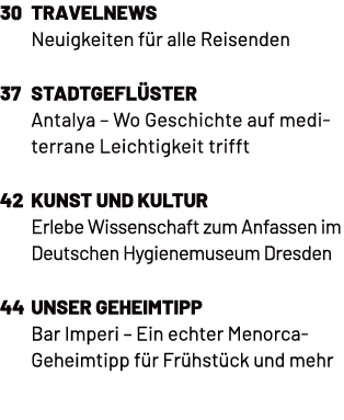 30 TravelNews Neuigkeiten f r alle Reisenden 37 Stadtgefl ster Antalya – Wo Geschichte auf mediterrane Leichtigkeit t...