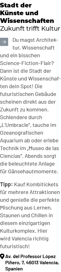 Stadt der K nste und Wissenschaften Zukunft trifft Kultur ￼Du magst Architektur, Wissenschaft und ein bisschen Scienc...