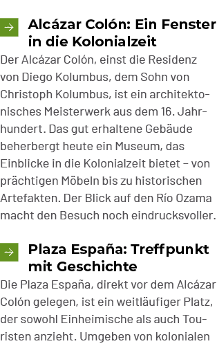 ￼Alc zar Col n: Ein Fenster in die Kolonialzeit Der Alc zar Col n, einst die Residenz von Diego Kolumbus, dem Sohn vo...