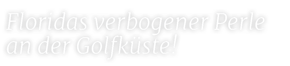 Floridas verbogener Perle an der Golfk ste! 