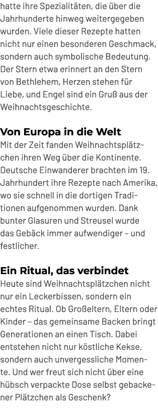 hatte ihre Spezialit ten, die ber die Jahrhunderte hinweg weitergegeben wurden. Viele dieser Rezepte hatten nicht nu...