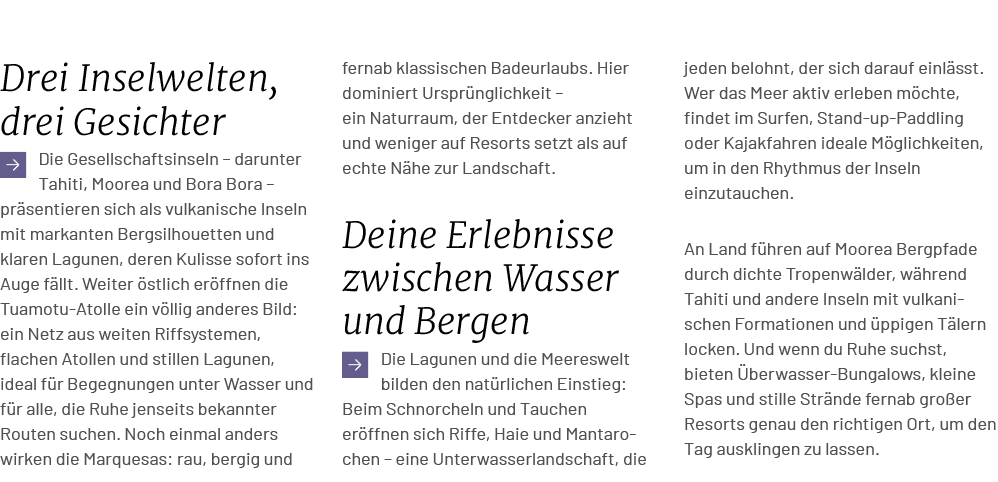 jeden belohnt, der sich darauf einl sst. Wer das Meer aktiv erleben m chte, findet im Surfen, Stand up Paddling oder ...
