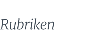 Rubrike